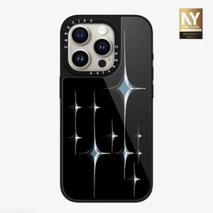 Casetify Chrome Sparkles iPhone 15 Pro Case